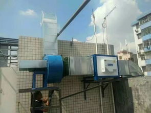 广州厨房风机维修噪音大型抽油烟风机安装变频器调速